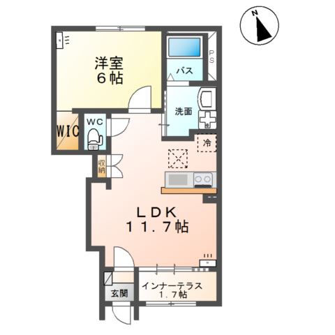 パルティール 間取り図