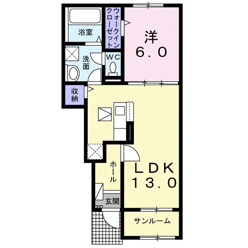 ポンテヴェキオ 間取り図