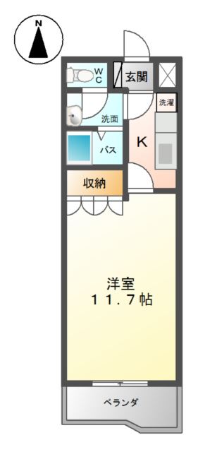 オータムウィンズ 間取り図