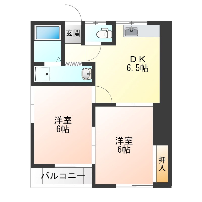 ルナコートⅡ 間取り