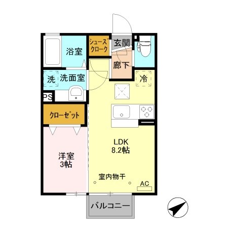 ヴィレッタ 間取り図