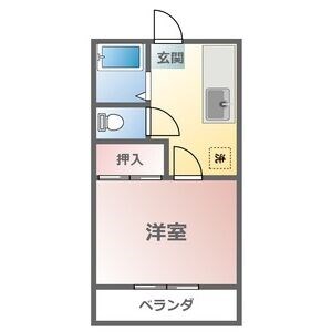 ムラサキハイツB棟 間取り図