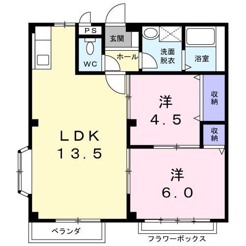 ソル・グランデ 間取り図