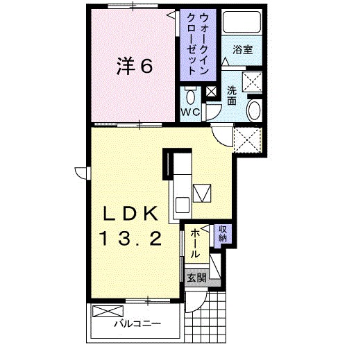 レザン 間取り図