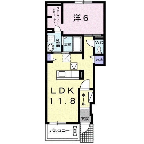 ラフレシール・ネオ 間取り図