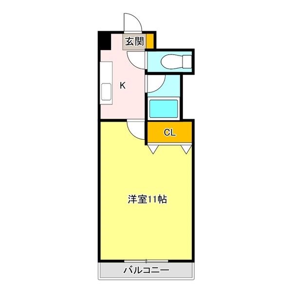 NARABU五番館 207号室 間取り