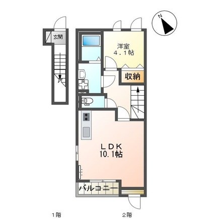 プレジール（Plaisir） 間取り図