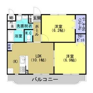 ヴァン　ルミエール 303号室 間取り