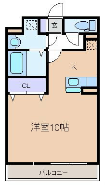 大島マンション2 306号室 間取り