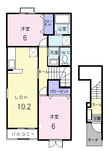 マリヨ　カーサＡ 間取り図