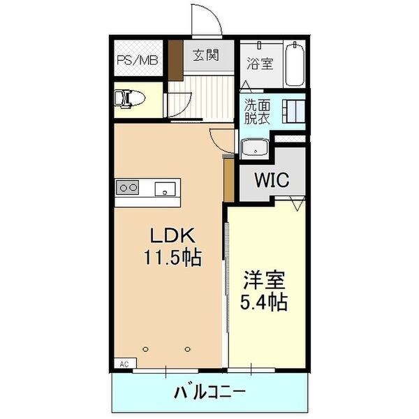 (仮称)Y&M駒生町1761 303号室 間取り