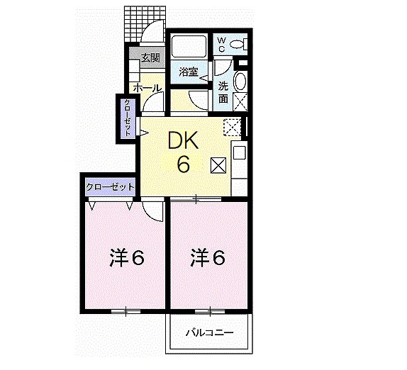 メゾン・エクセルＤ 間取り図