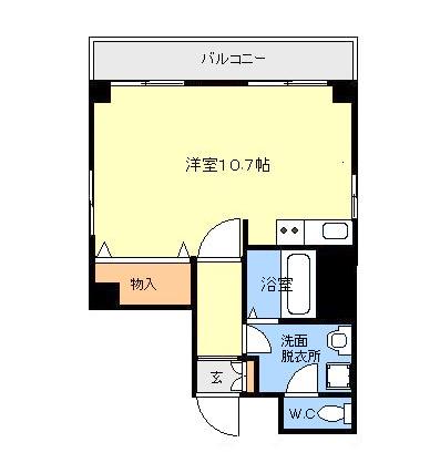 IRビル泉町 502号室 間取り