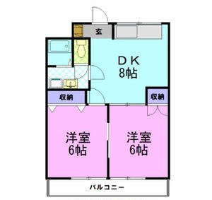 コーポみさお 105号室 間取り