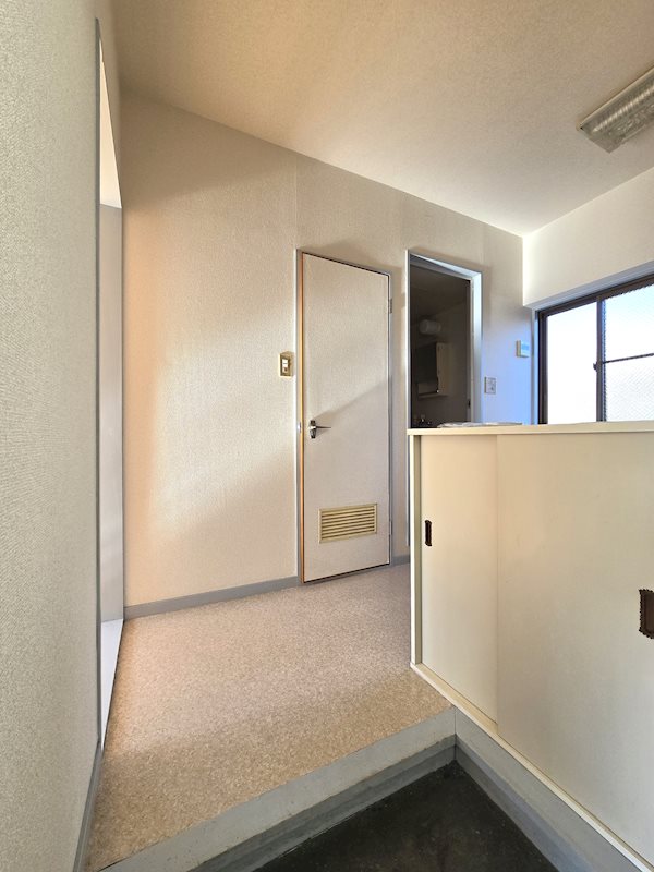 戸祭ハイツ 玄関