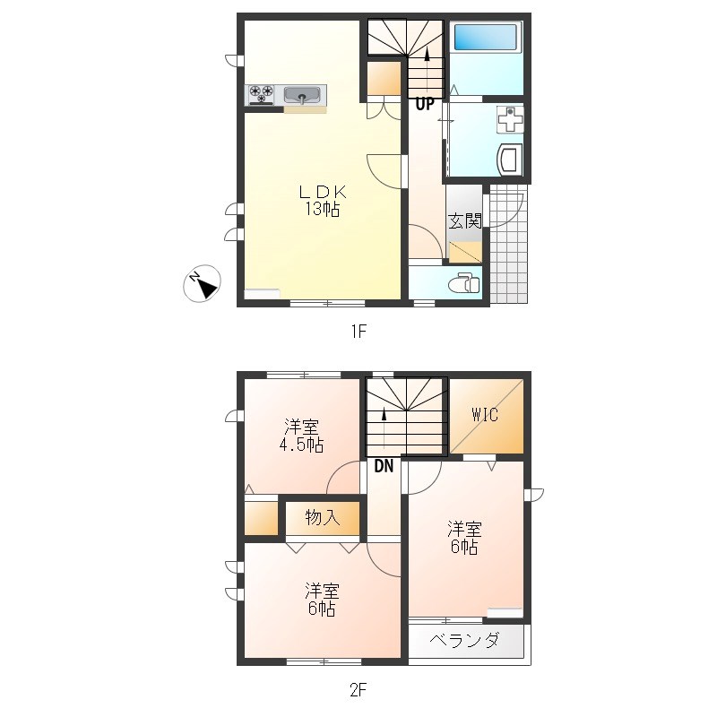 サンライトハイム峰 間取り