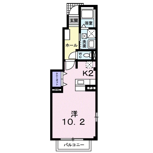 ペアシティ古河Ⅰ 101号室 間取り