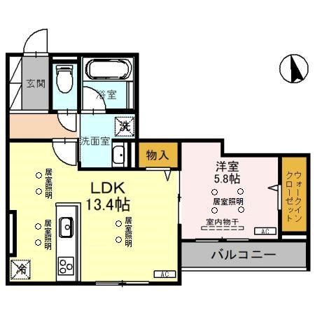 TORISIAS　南大通り 303号室 間取り