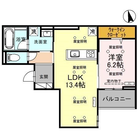 TORISIAS　南大通り 305号室 間取り