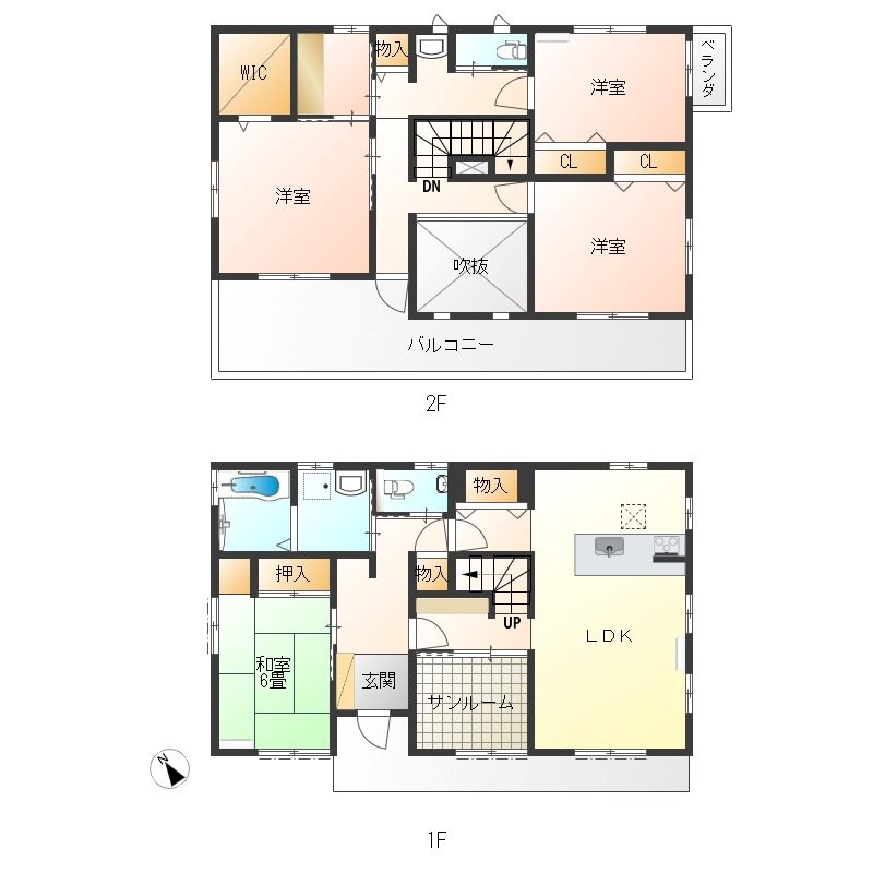 白沢戸建 間取り