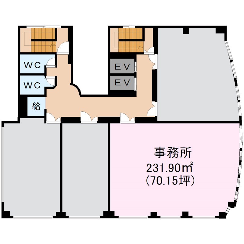 センターズ・ビルディング 間取り図