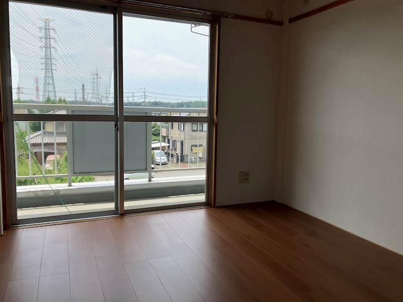 コーポアカツキⅡ ベッドルーム