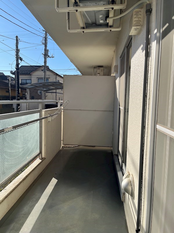 陽南イタリハイツ ベランダ