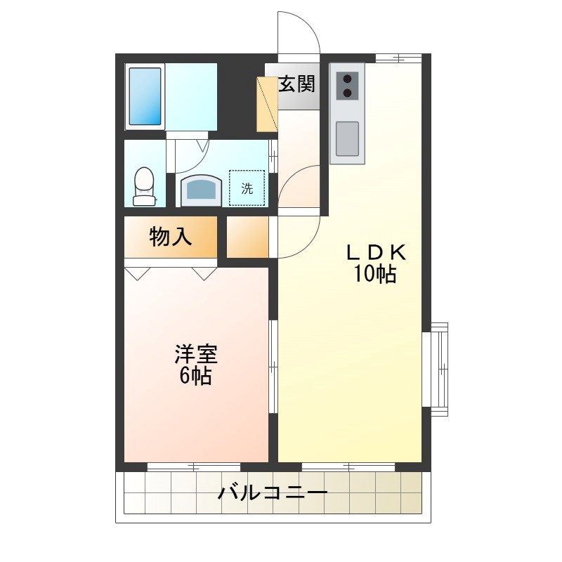 ナインズシャトーⅠ 間取り図