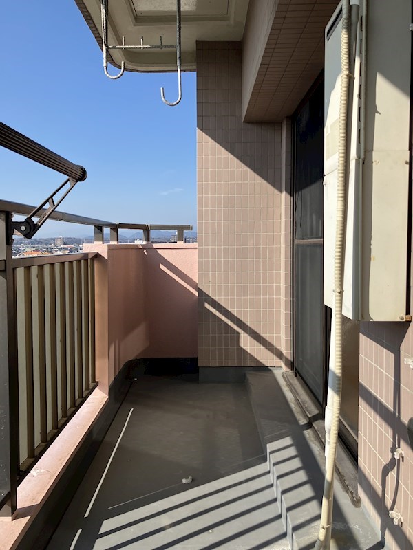 クラシティ御幸 ベランダ