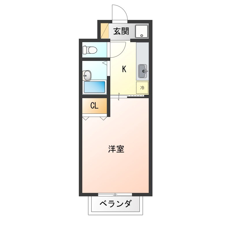 アベニュー野沢 305号室 間取り