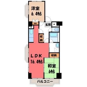 コーポ・ハピネス 105号室 間取り