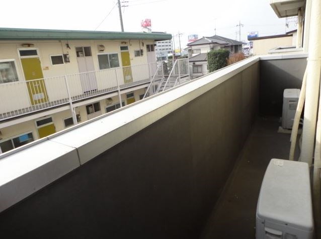 SKハイツ ベランダ
