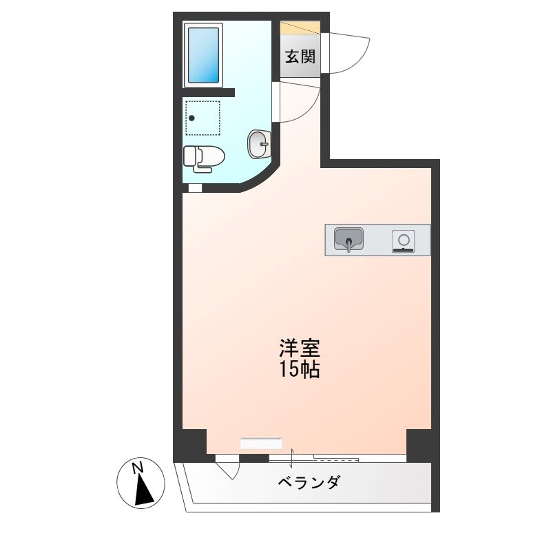 クローバー第1ビル 間取り