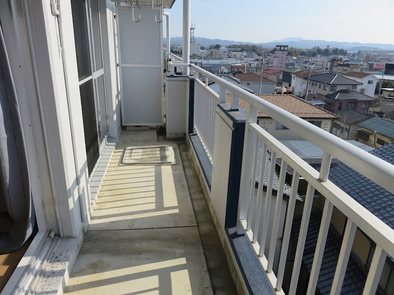 南晒屋コーポ ベランダ