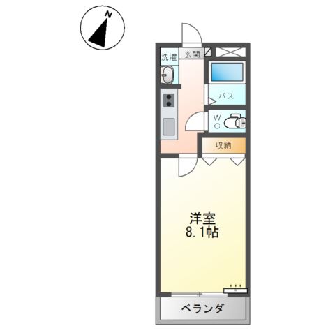 レジデンス・ウィロー　Ⅱ　 間取り