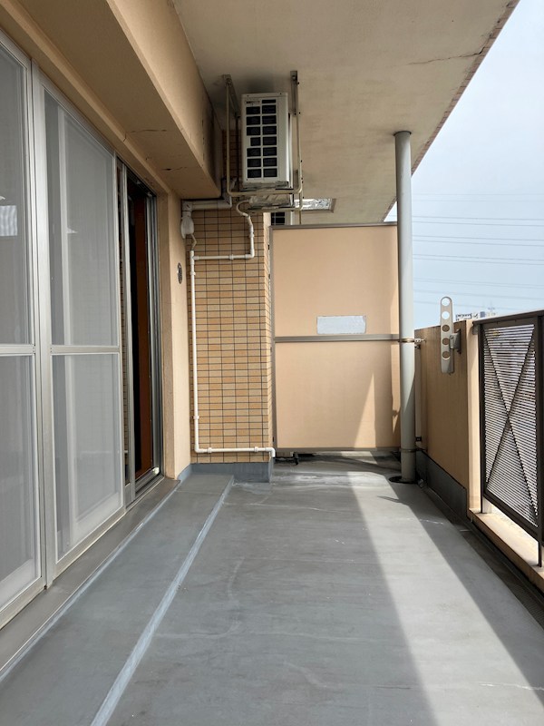 クロワサンス ベランダ