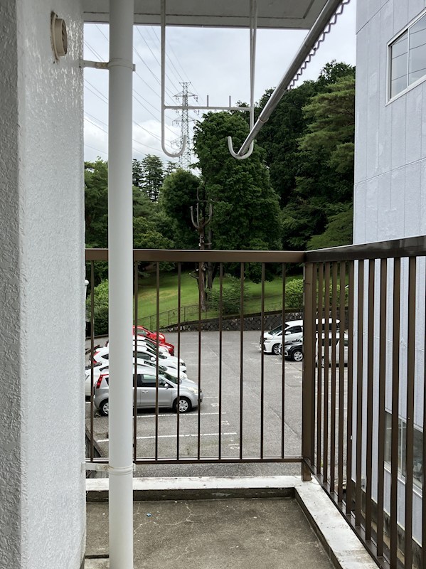 あさひレジデンス弐番館WEST ベランダ