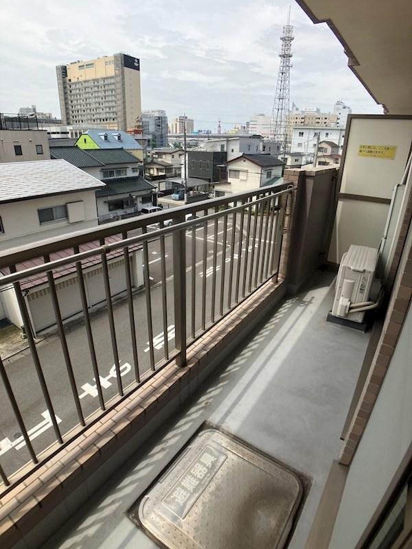 東口ハイツ ベランダ