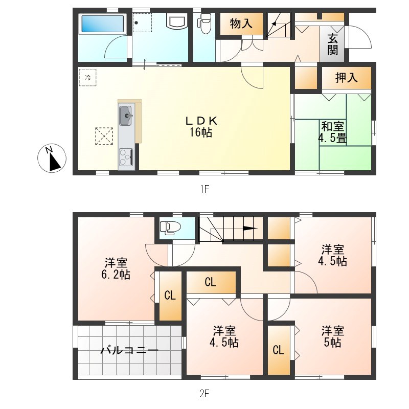 ラフィール結城 間取り図