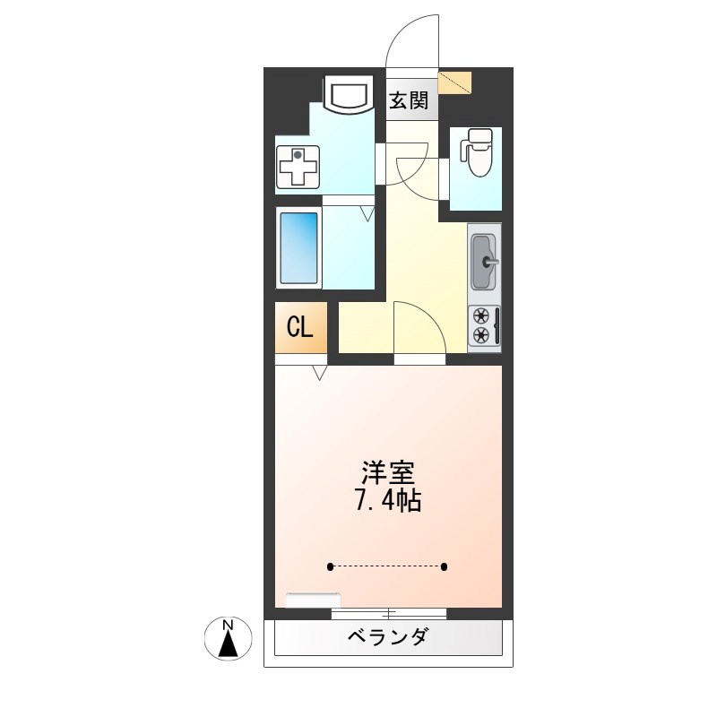 ルミライズ一条 間取り図