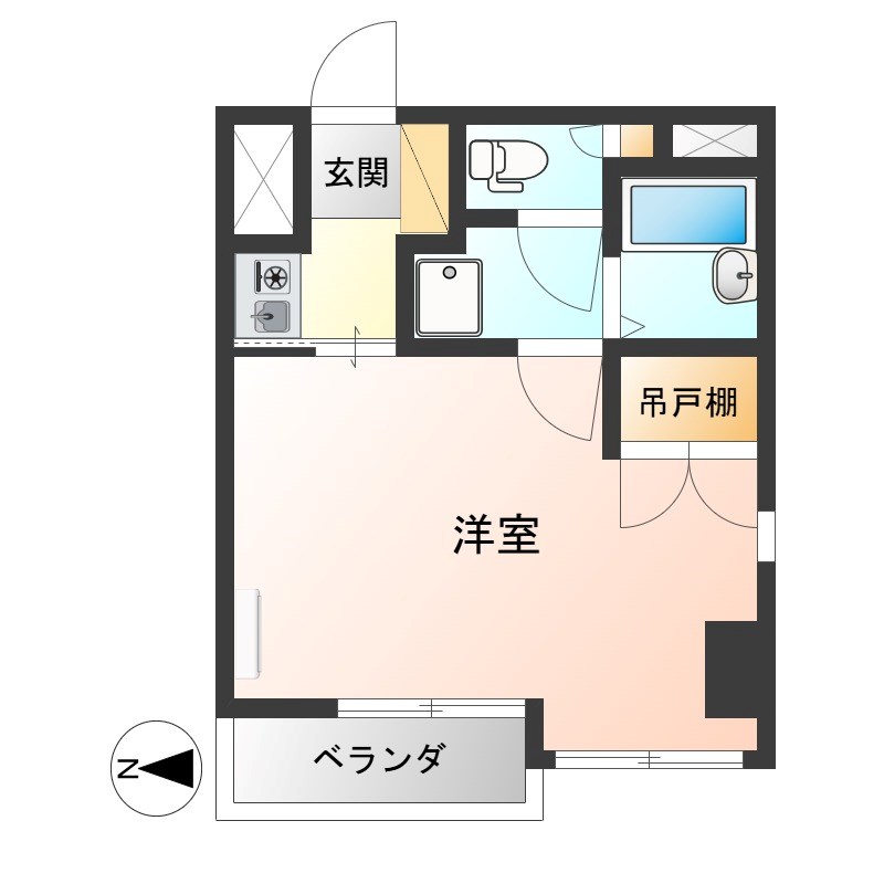 Ohdohri Heights 901号室 間取り