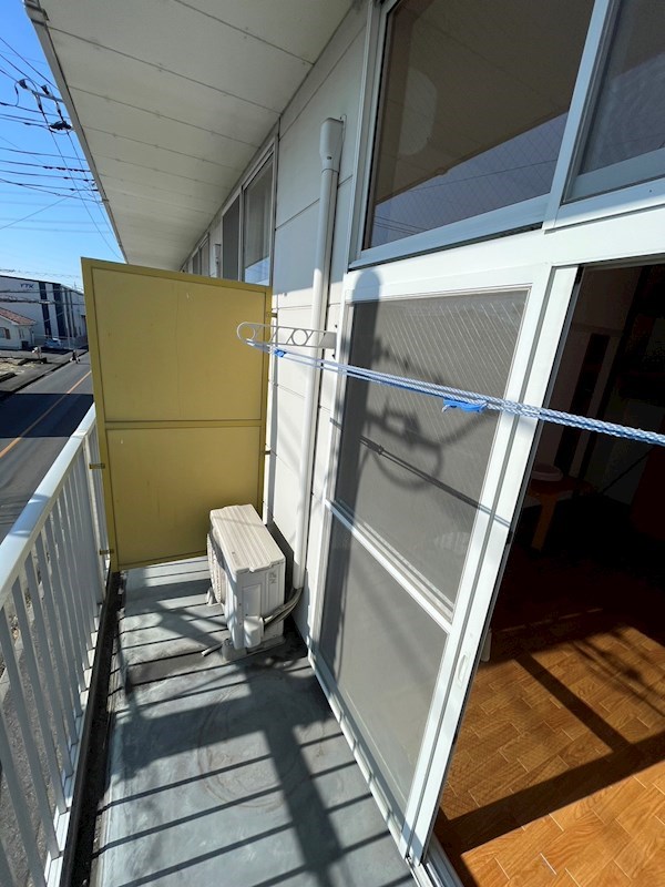 小俣南町レジデンス ベランダ