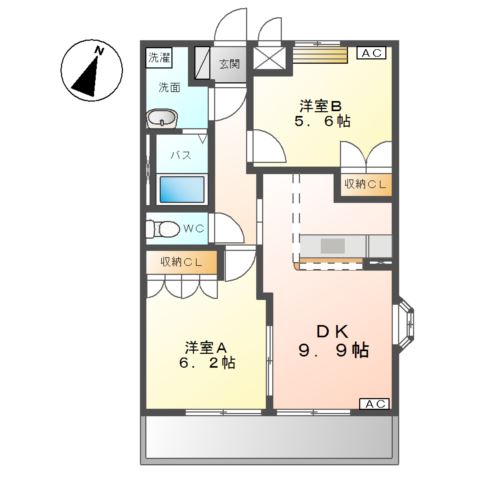 ロイヤル・ガーデン 間取り