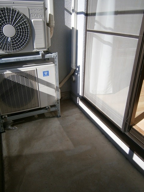 ロワールミタハイツ ベランダ