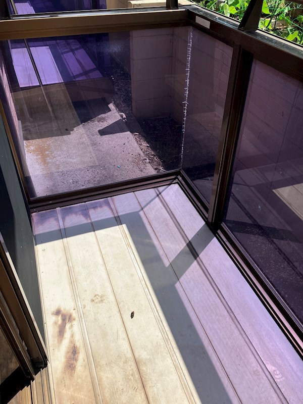 ハイツM1 ベランダ