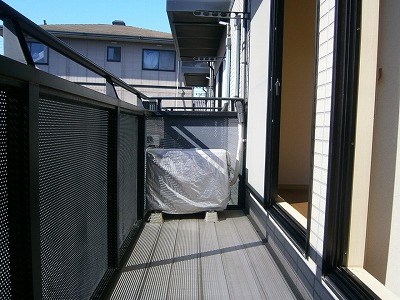 ニューメモハイツ ベランダ
