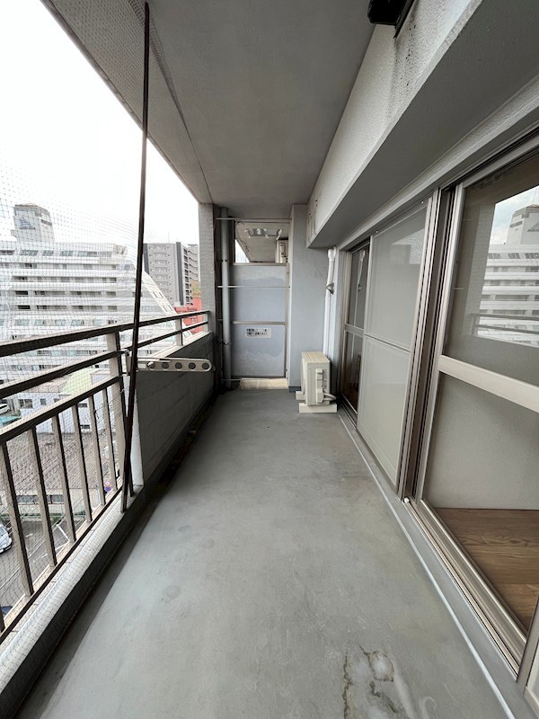 ザ・ミレニアムタワー ベランダ