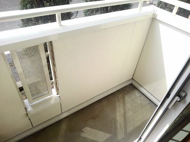 アルカンシェル ベランダ