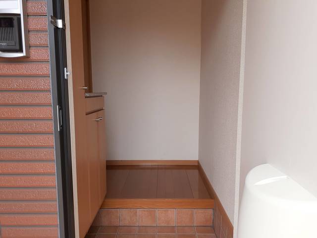 ヴィラ・大堀端Ａ 玄関