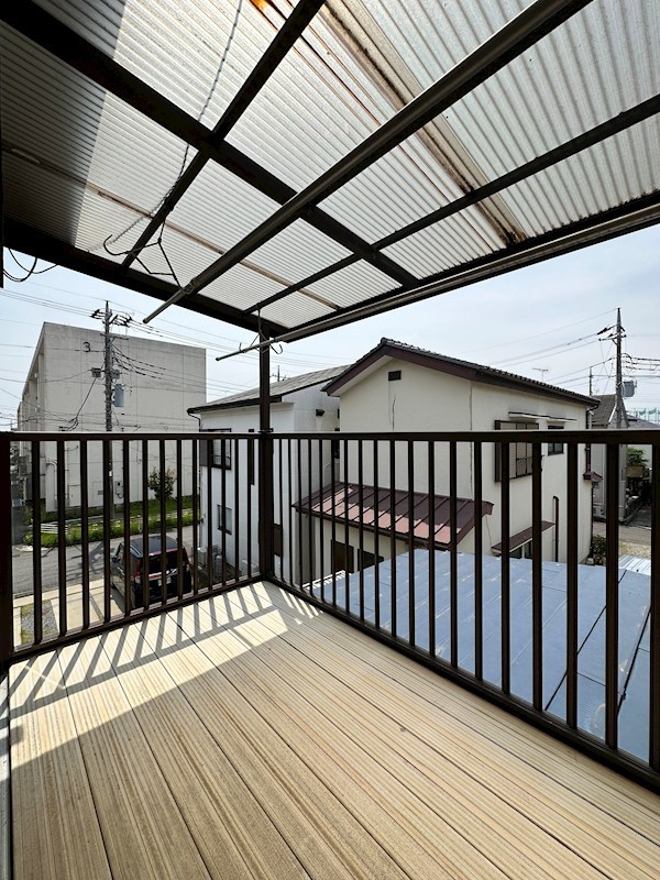 東原町戸建 ベランダ